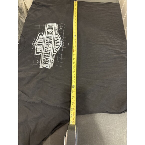 Lot of 2 Harley-Davidson Mens 4XL Black Short Sleeve HD Bar & Shield T-Shirt - Picture 13 of 16